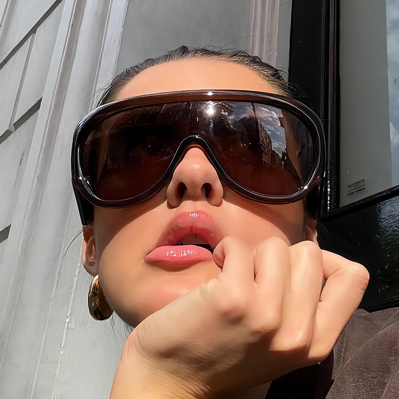 Trendy Oversized Sport Sunglasses for Men and Women