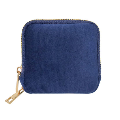Jewelry Organizer Tassel Zip Double Layer Pouch