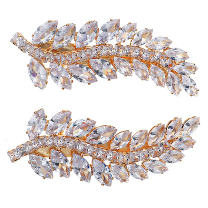 Elegant Zirconia Hair Clips for Everyday Style