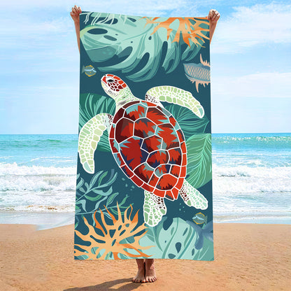 Custom Beach Towel Extra Large Microfiber Printed 100x180cm
