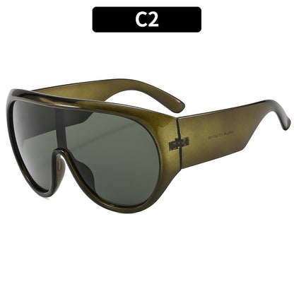 Trendy Oversized Sport Sunglasses for Men and Women