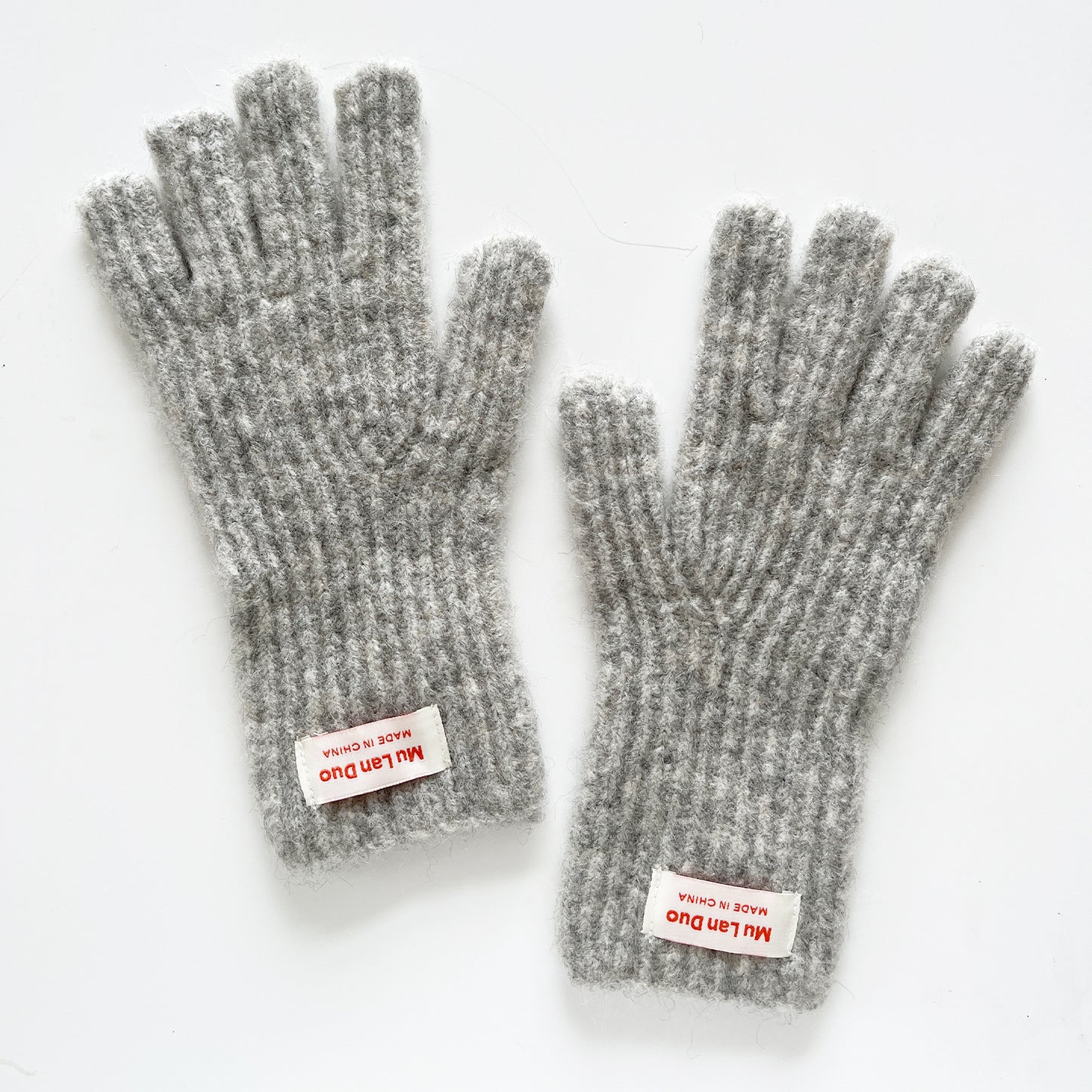 Touchscreen Knit Gloves Cute Solid Color Warm Winter Mittens