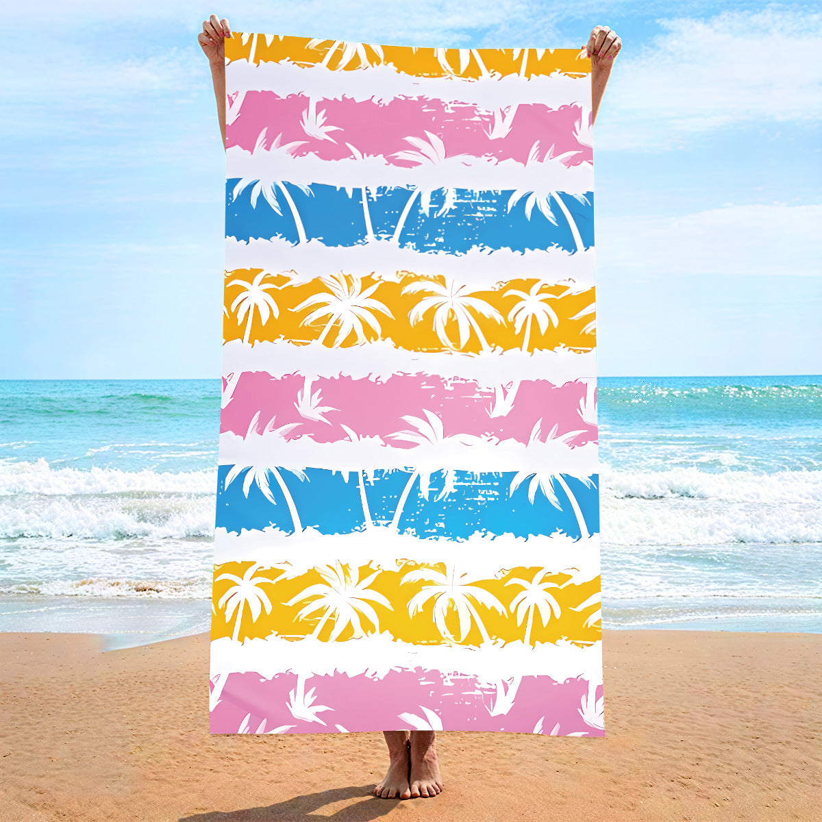 Custom Beach Towel Extra Large Microfiber Printed 100x180cm