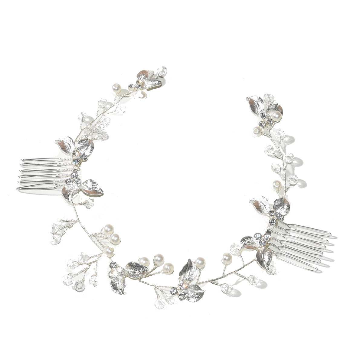 Handmade Gold Twist Comb New Bride Hair Accessory