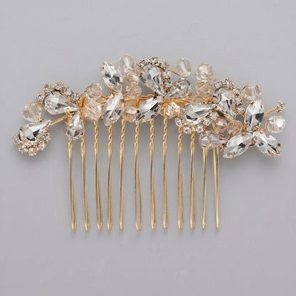 Exquisite Pearl and Crystal Flower Headpiece for Bridal Photoshoots