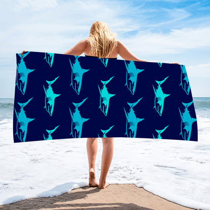 Printed Quick-Dry Microfiber Beach & Bath Towel