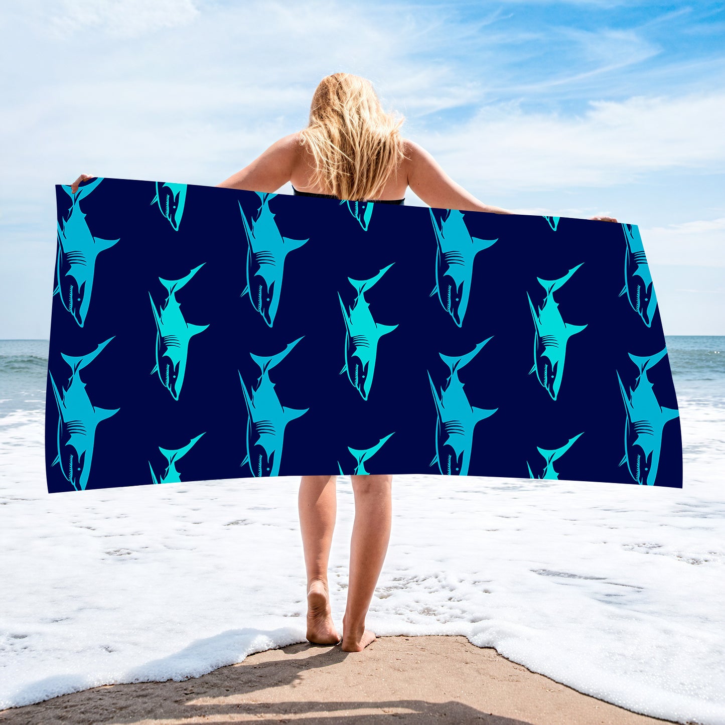 Customized Microfiber Beach Towel with Digital Print