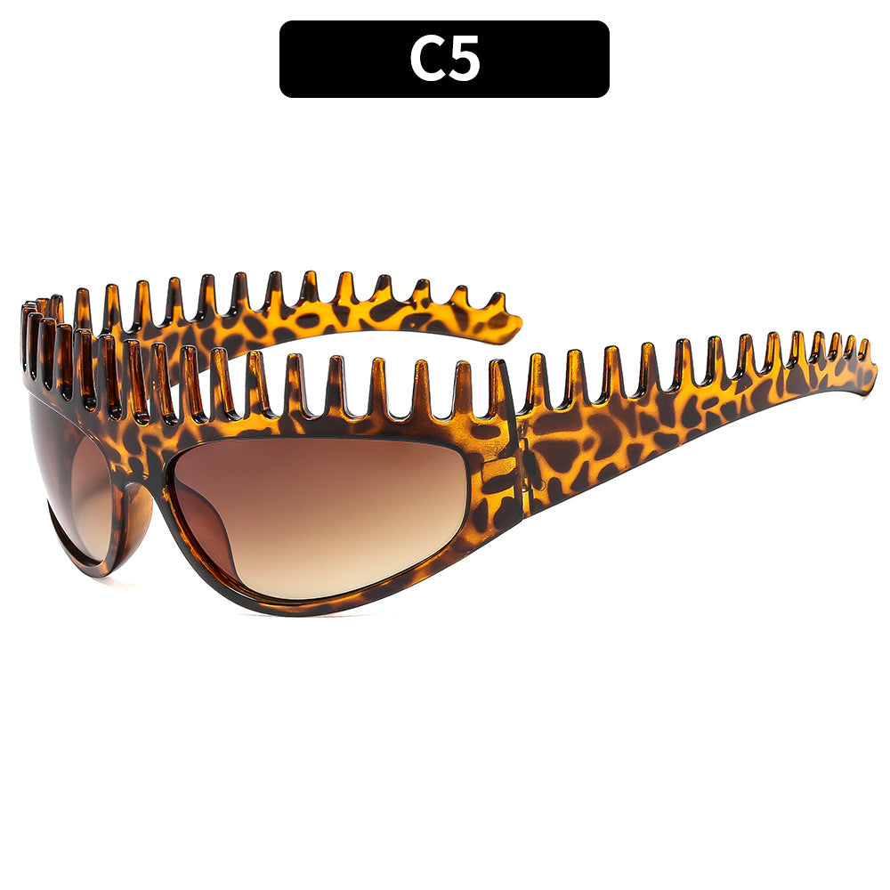 Stylish Oversized Sunglasses UV400 Protection Chic Design
