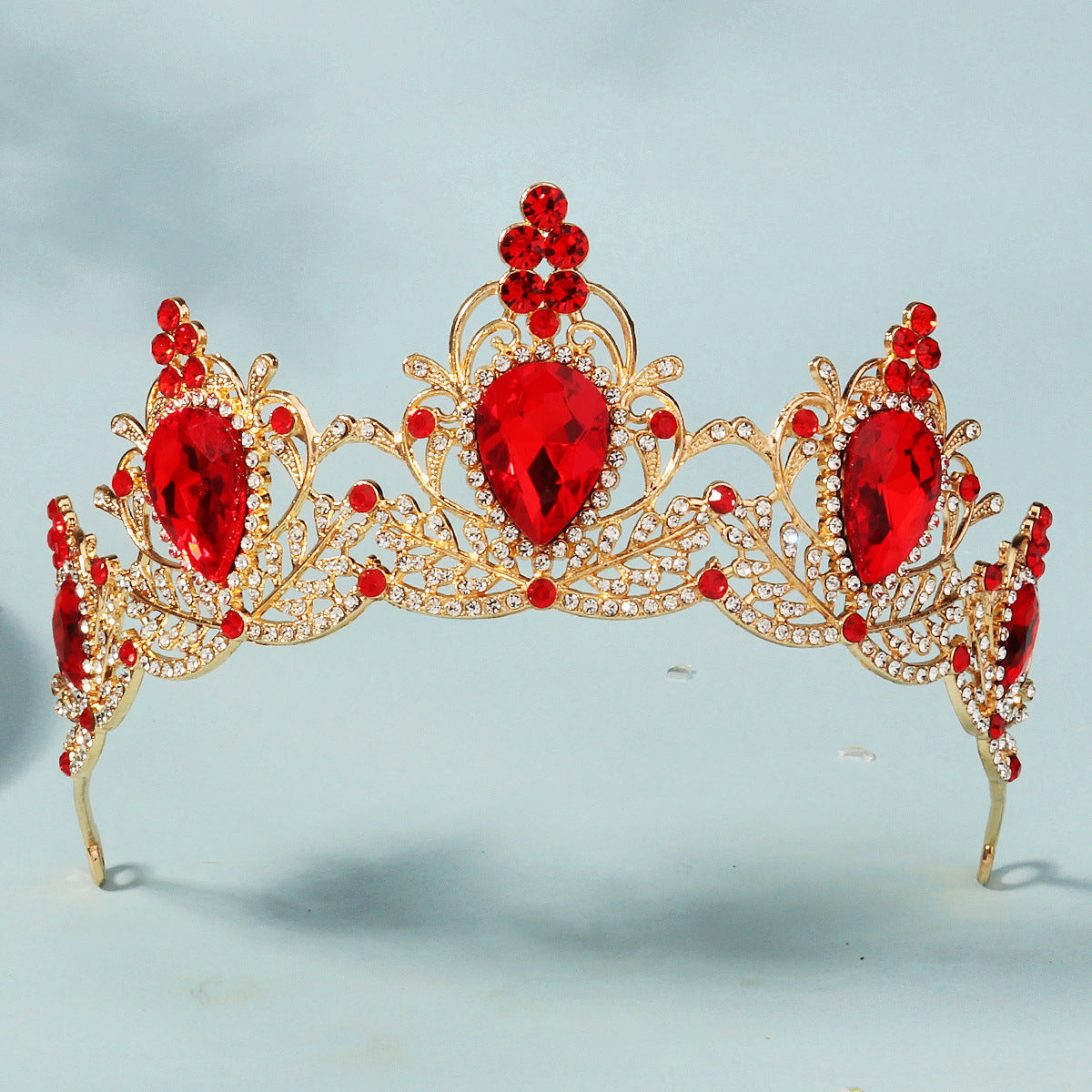 Bridal Veil Hair Accessories Crown Headpiece for Weddings and Photoshoots