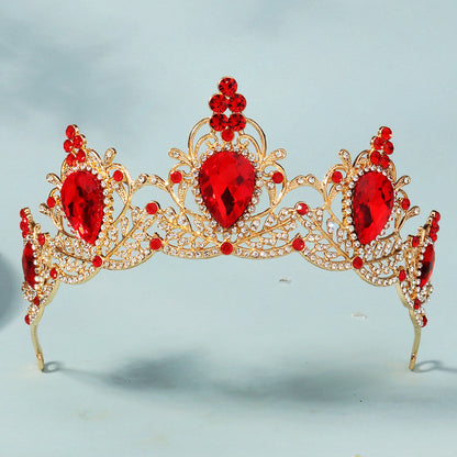 Bridal Veil Hair Accessories Crown Headpiece for Weddings and Photoshoots