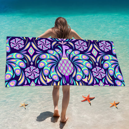 Customized Microfiber Beach Towel with Digital Print