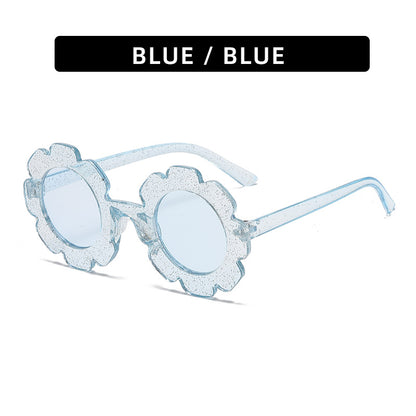 Trendy Kids' Sunglasses Cute Sunflower Design UV400 Protection