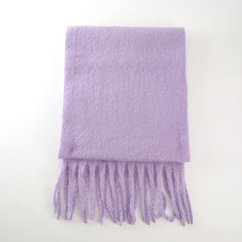 28 Colors Cozy Soft Cashmere Feel Scarf for Women