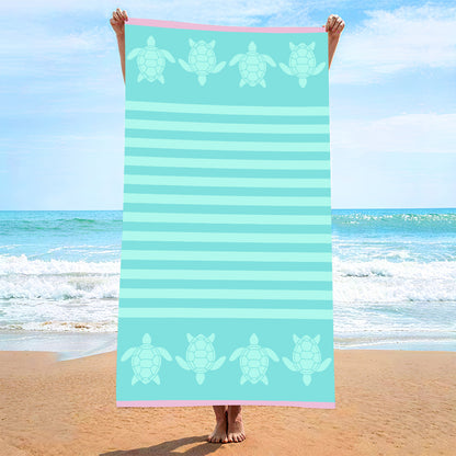Custom Beach Towel Extra Large Microfiber Printed 100x180cm