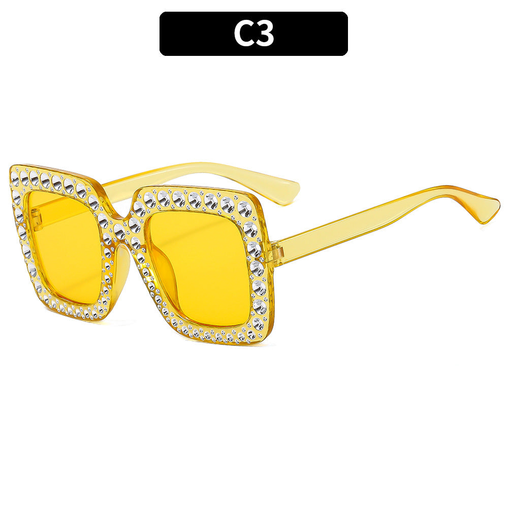 Kids Bling Sunglasses Trendy UV400 Protection Beach Sunglasses