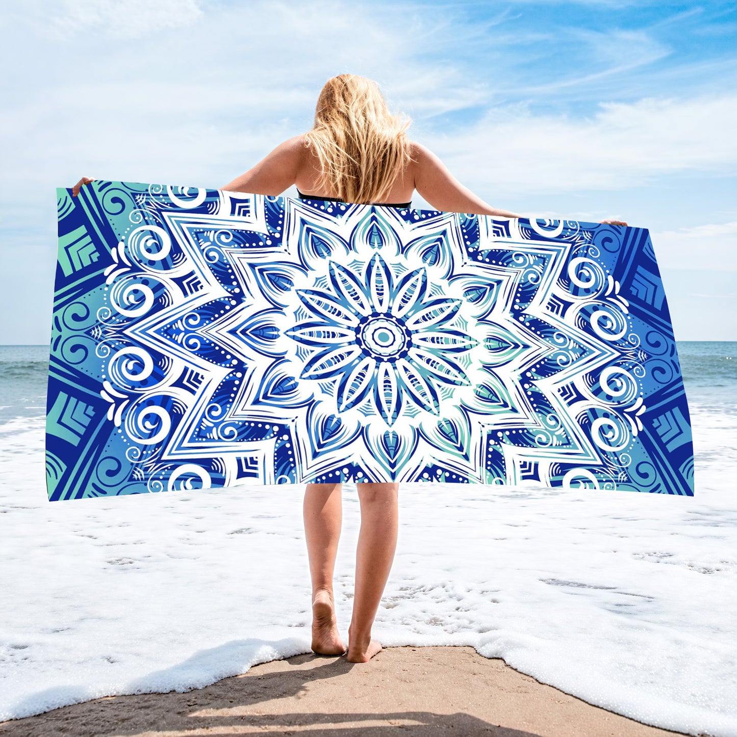 Customized Microfiber Beach Towel with Digital Print
