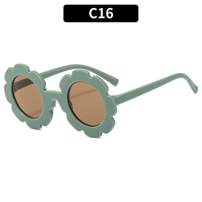 Colorful Kids' Classic Sunflower Sunglasses UV Protection