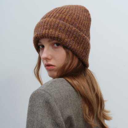 Thick Warm Knit Beanie Hat for Men and Women
