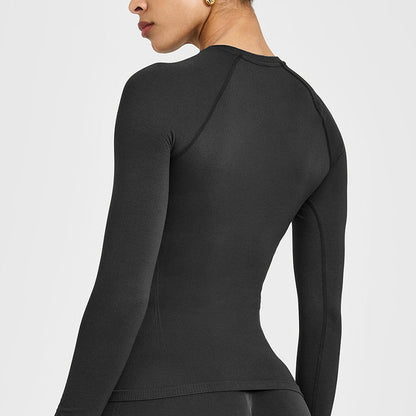 Winter Dry Fit Long Sleeve Yoga Top High Intensity Fitness Apparel