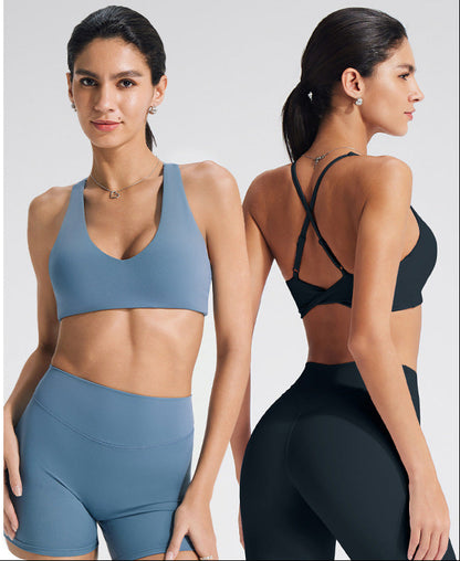 Women's Yoga Sports Bra Moisture-Wicking Comfortable Tank Top