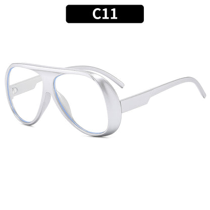 Trendy Large Frame Outdoor Cycling Sunglasses for Men and Women