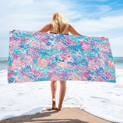 Custom Beach Towel Extra Large Microfiber Printed 100x180cm