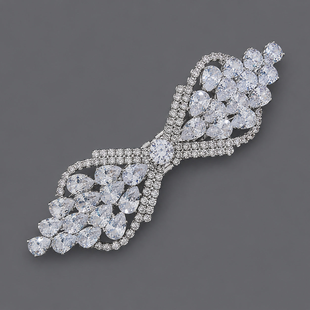 Elegant Zirconia Hair Clips for Everyday Style