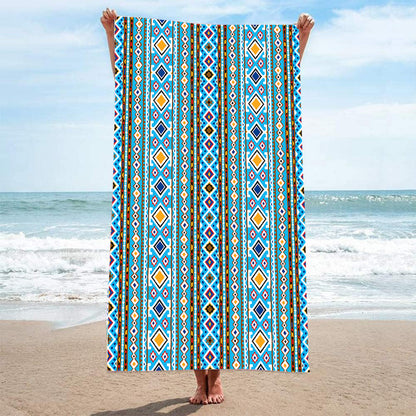 Printed Quick-Dry Microfiber Beach & Bath Towel
