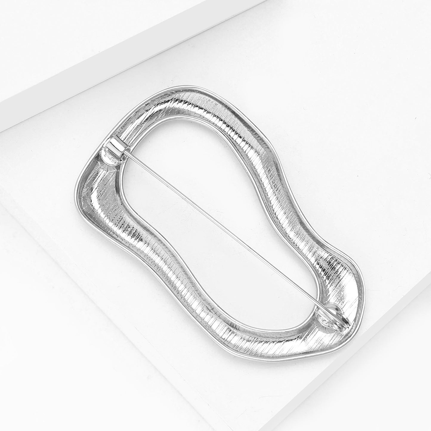 Geometry Shaped Dual-Use Brooch Alloy Pin for Women