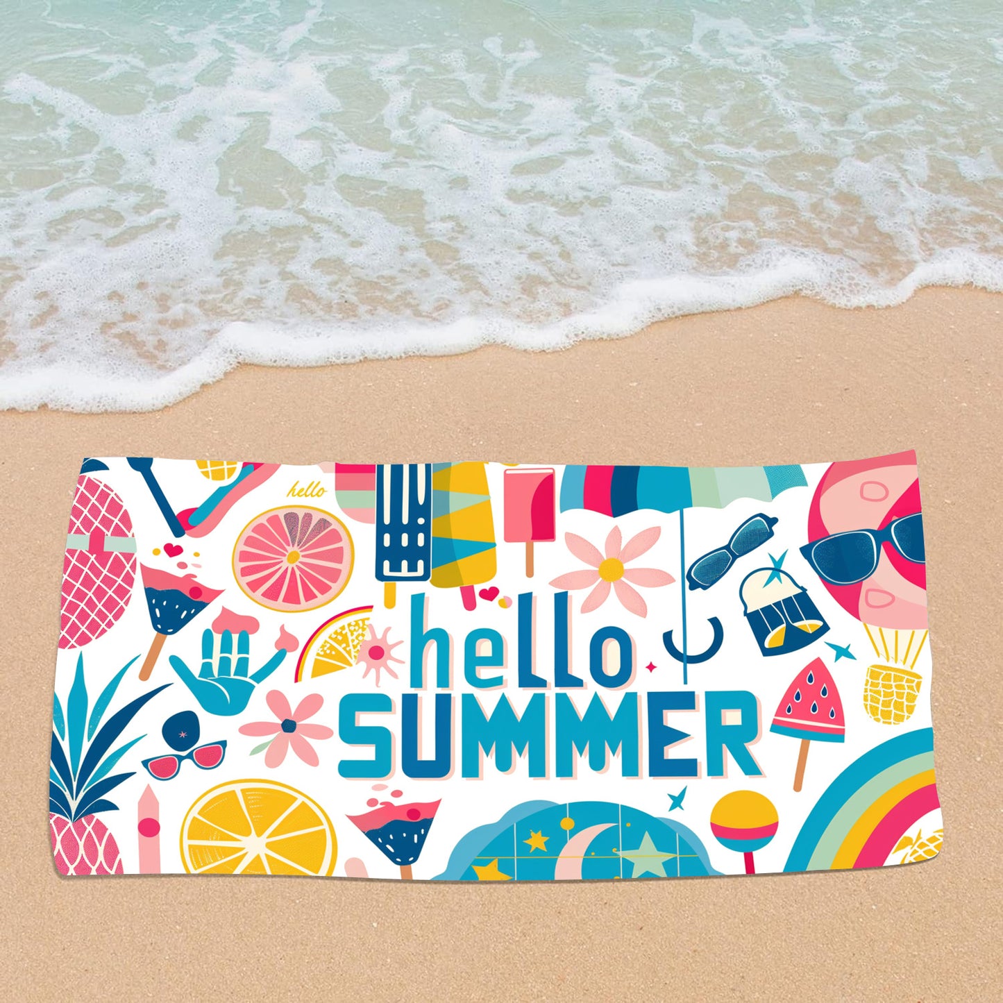 Ultra-Fine Microfiber Beach Towel