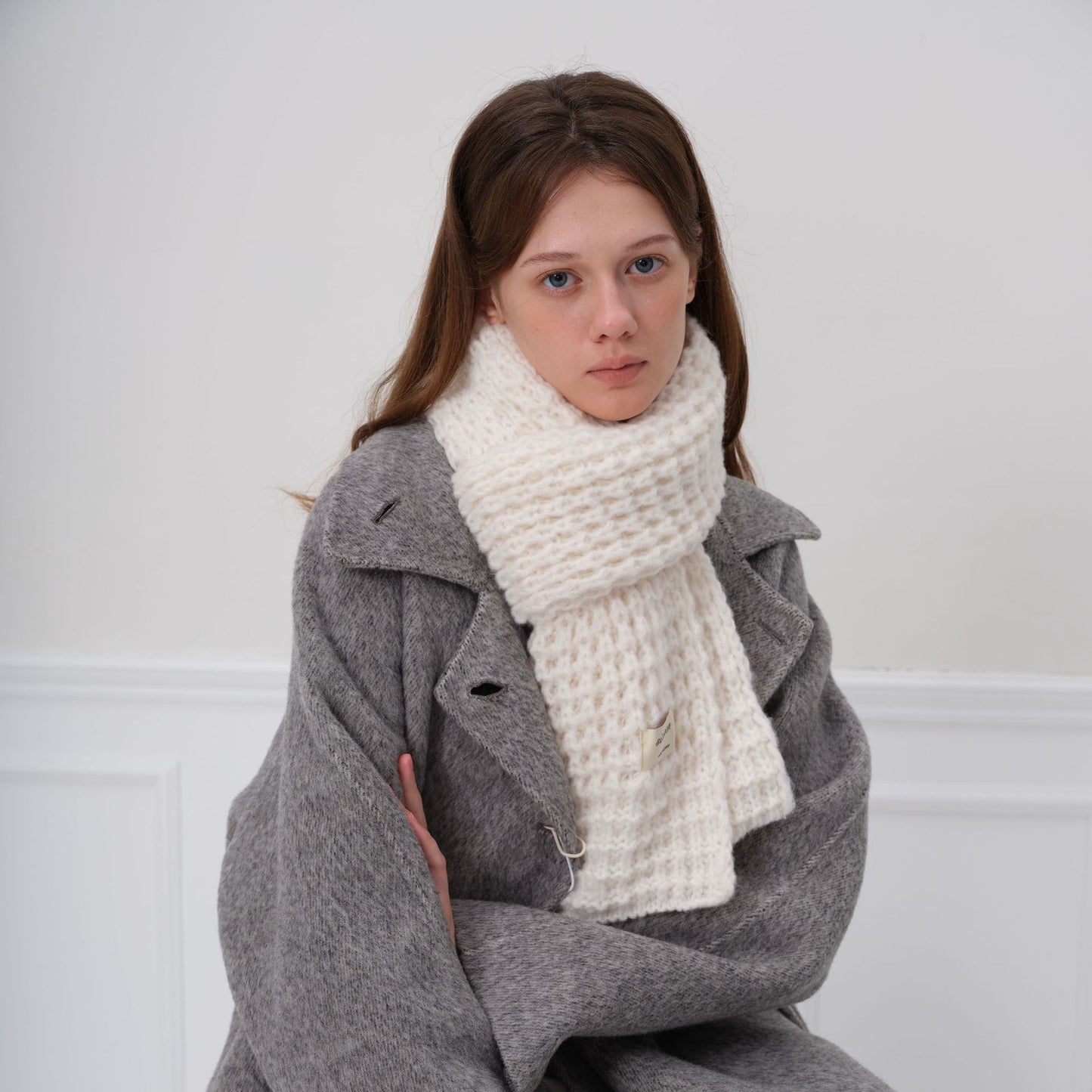 Knitted Scarf for Women Stylish Soft Warm Scarf