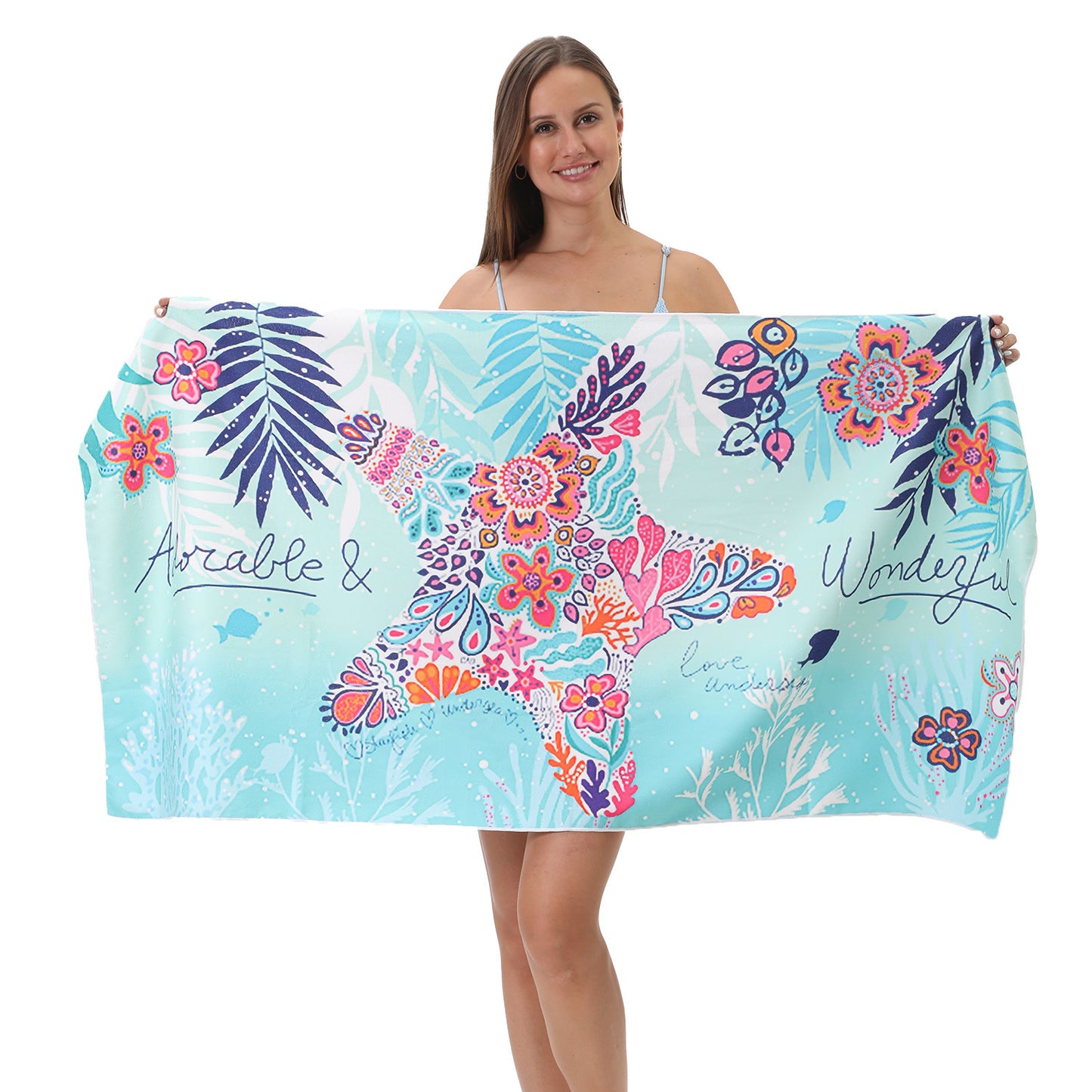Microfiber Printed Beach Towel Bath Towel