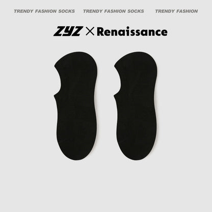 Socks Renaissance Style Mesh Cotton Antibacterial No Show