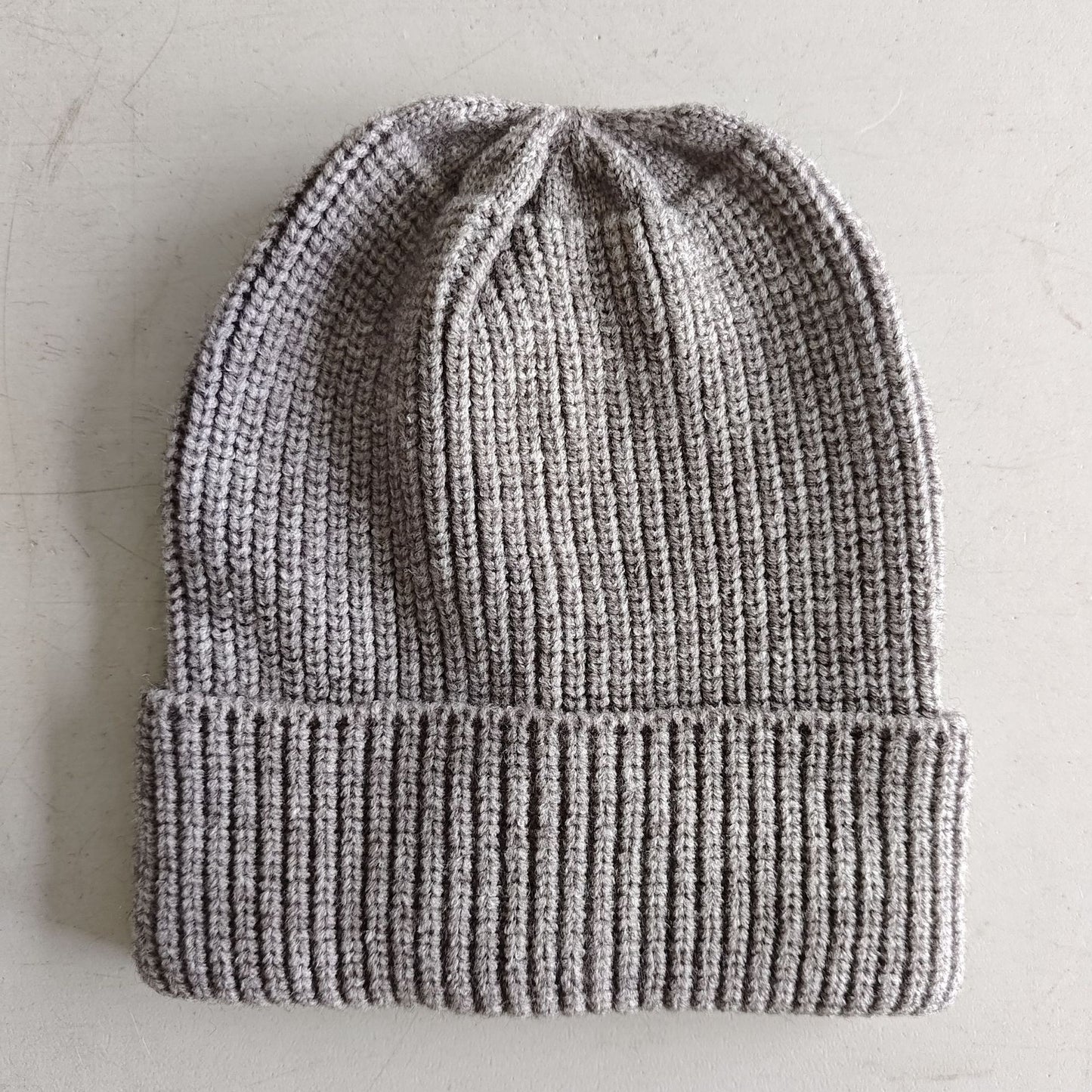 Casual Solid Knit Beanie Hat for Women