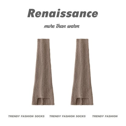 Renaissance Knit Calf Socks Acrylic Blend Layering