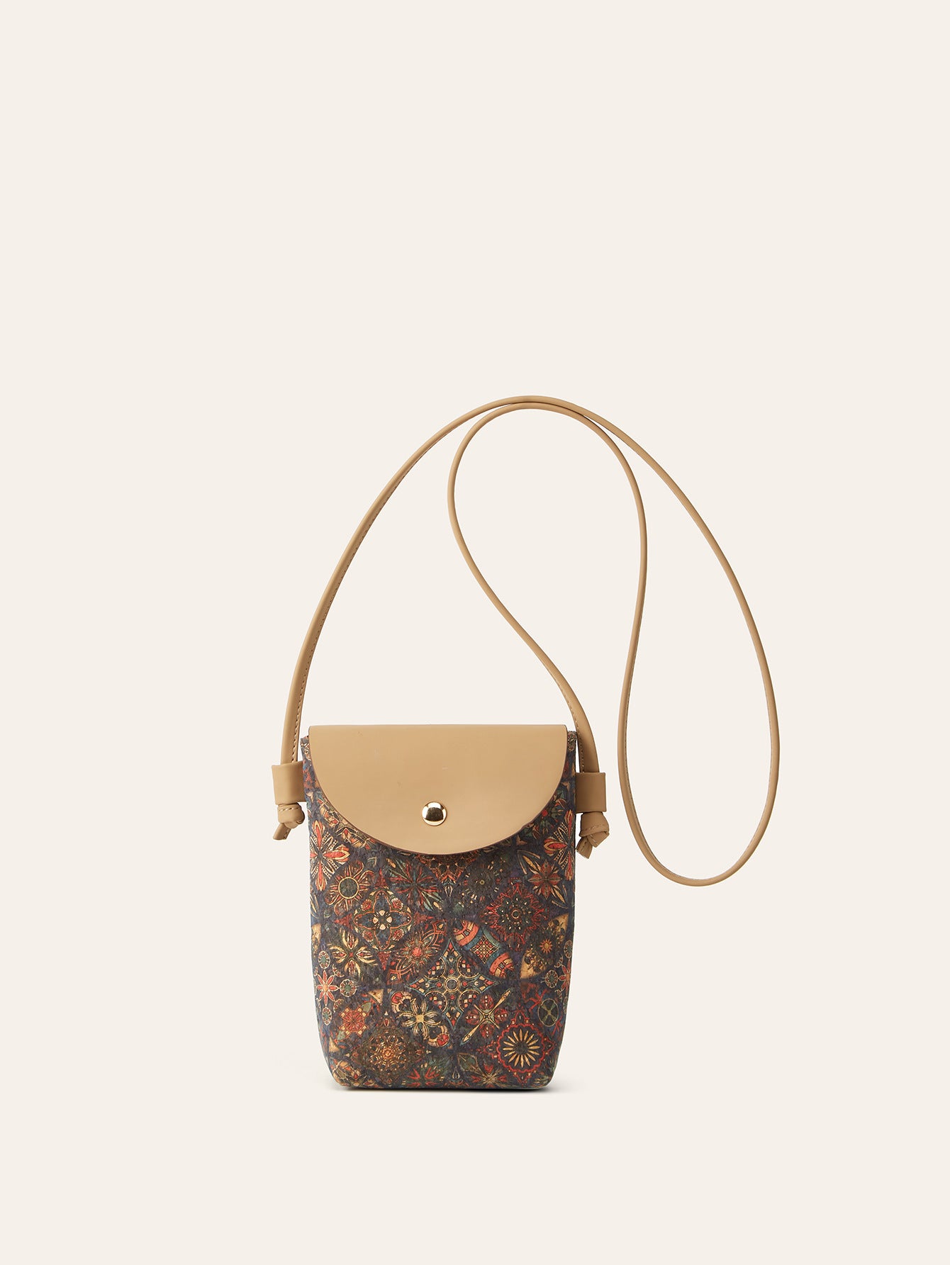 Trendy Cork Phone Bag Urban Minimalist Shoulder Crossbody Bag