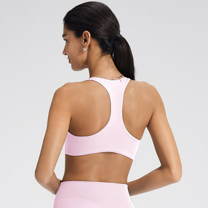 Seamless High-Impact Sports Bra for Running and Yoga