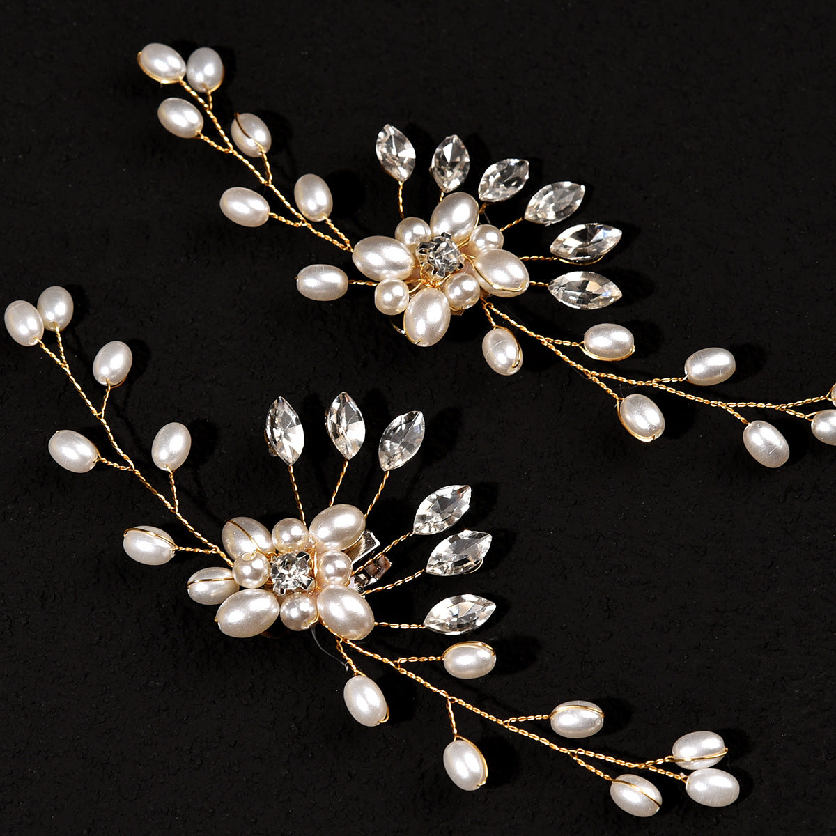 Handmade Pearl Flower Shoe Decorations Wedding