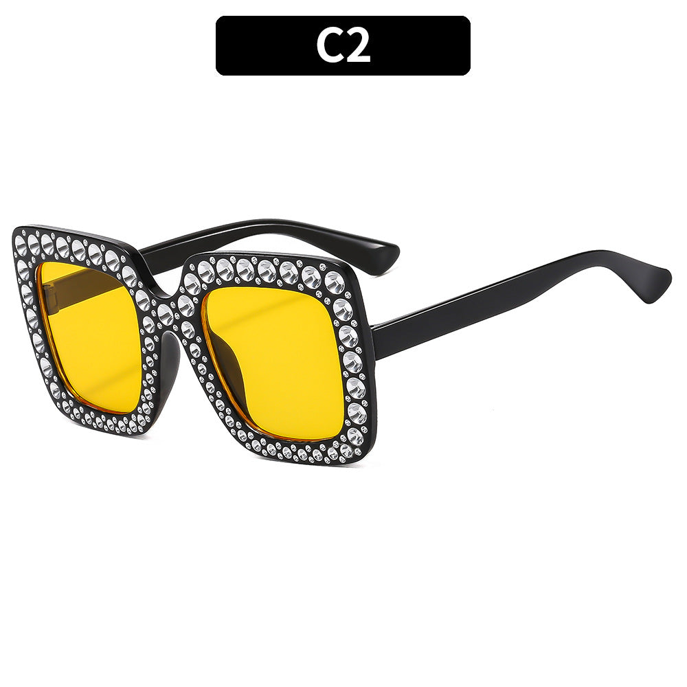 Kids Bling Sunglasses Trendy UV400 Protection Beach Sunglasses