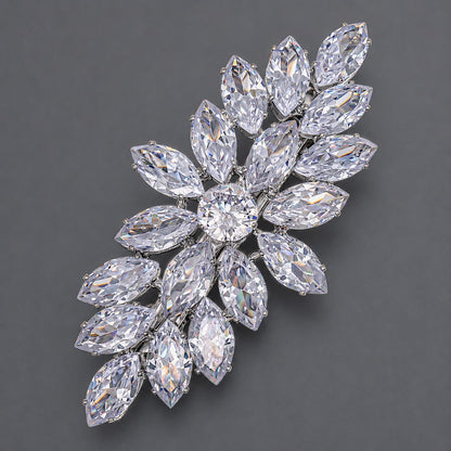 Elegant Zirconia Hair Clips for Everyday Style