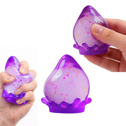 Squishy Waterdrop Design TPR Slow Rise Stress Toy