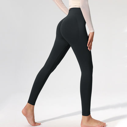 High-Waisted Peach Butt Yoga Pants for Women