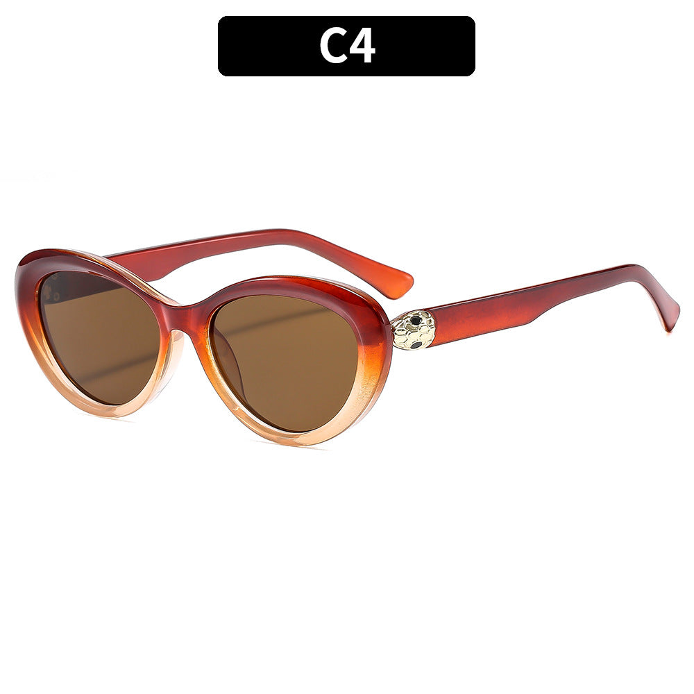 Fashionable Cat Eye Sunglasses UV400 Protection Stylish Eyewear