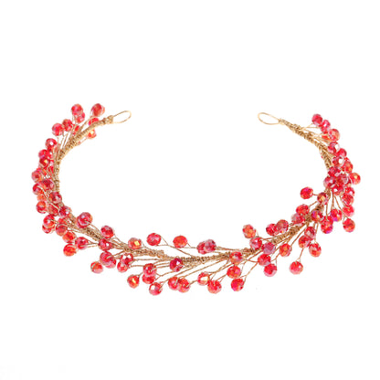 Crystal Pearl Wedding Headband Hair Accessory
