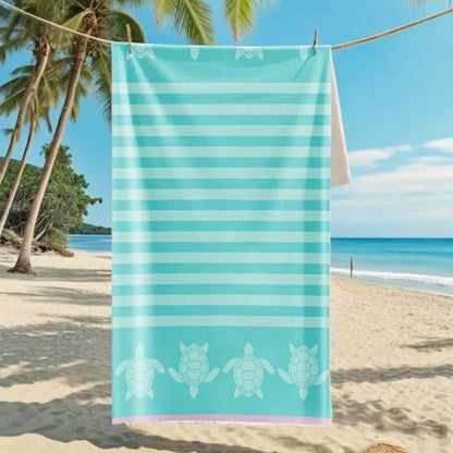 Ultra-Fine Microfiber Beach Towel Quick-Dry Bath Towel