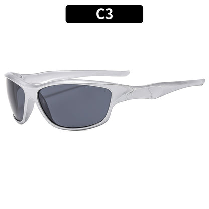 Y2K Cyberpunk Sport Sunglasses Trendy Futuristic Eyewear