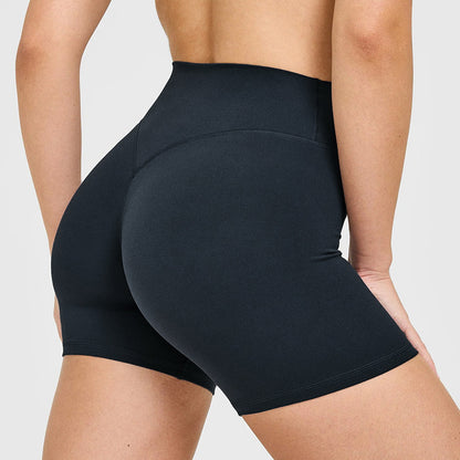 High-Waisted Peach Butt Lift Yoga Shorts for Women