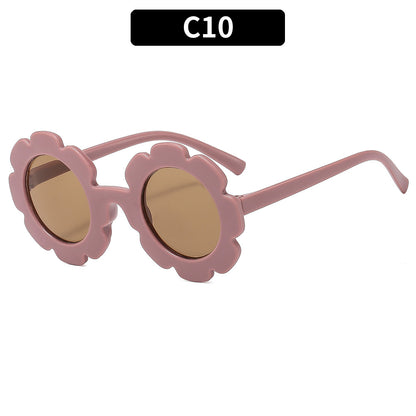 Colorful Kids' Classic Sunflower Sunglasses UV Protection