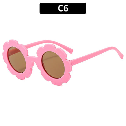Colorful Kids' Classic Sunflower Sunglasses UV Protection