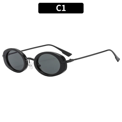 Oval Retro Sunglasses Trendy Women’s UV400 Unisex Eyewear